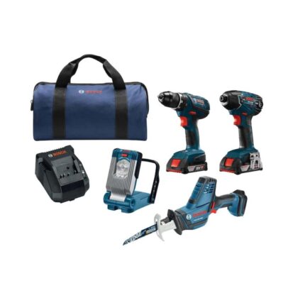 BOSCH CLPK495A-181 18V 4PC COMBO KIT