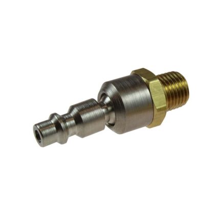 COILHOSE 15-04BS 1/4" INDUSTRIAL BALL SWIVEL CONNECTOR, 1/4" MPT