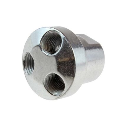 COILHOSE 3003 3 PORT ALUMINUM MANIFOLD, 3/8" IN X 1/4" OUT