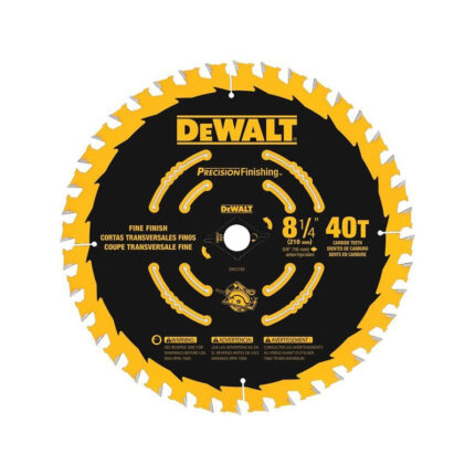 DEWALT DW3185 8-1/4" 40T BLADE