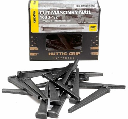 HUTTIG GRIP HGN8CUTMHARD CUT MASONRY NAIL 50LB 2-1/2"