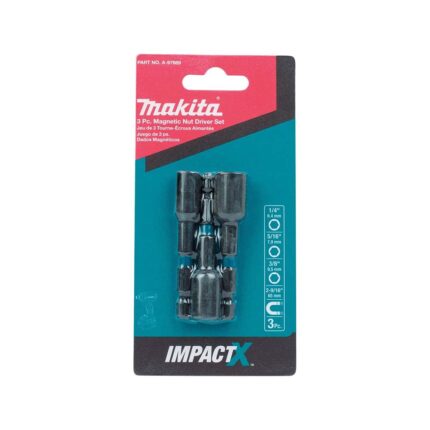 MAKITA A-97689 3PC LONG MAG NUT DRIVER