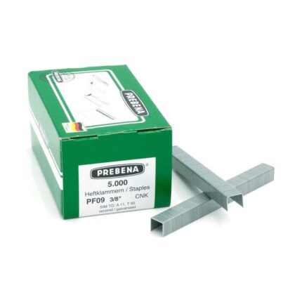 PREBENA PF09CNK T50 GALV STAPLES 3/8'' 5K