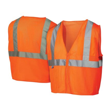 PYRAMEX RVZ2120M HI-VIS ORANGE VEST M