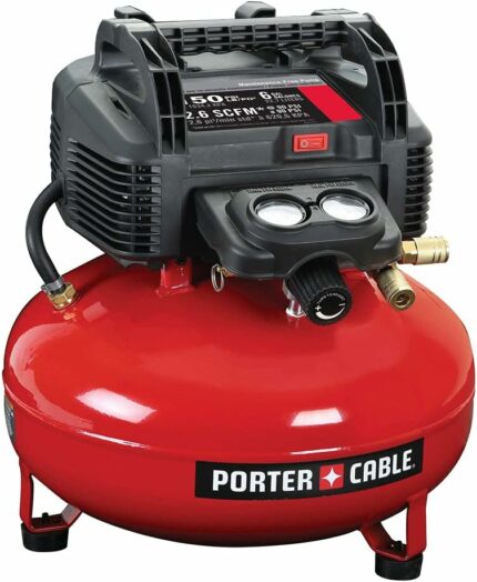 PORTER CABLE C2002 PANCAKE AIR COMPRESSOR